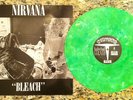 NIRVANA - Bleach - Sub Pop - MARBLED GREEN VINYL - 1989