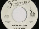 SUSAN KING “Drum Rhythm” northern soul 45 on TURNTABLE demo NM superb HEAR