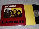 THE DOORS - L.A. WOMAN Lp - 1971 ORIGINAL 1st PRESSING w/ DIE CUT YELLOW FOIL