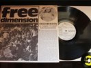 FREE DIMENSION - VARIOUS ARTIST - BEAT/POP/PSHYCHE/PROG PROMO MAGAZINE LP