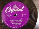 WANG WANG BLUES Paul Whiteman Big band 40's SAN 78 rpm JUKEBOX RECORD
