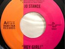 * JO STANCE Hey Girl RARE NORTHERN XOVER SOUL MONSTER 45 Finland Ricky Tick HEAR