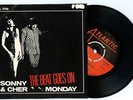 E221 SONNY & CHER - THE BEAT GOES ON - NORWAY 45 / PS