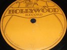HOLLYWOOD RECORD UNKNOWN ARTIST AL JOLSON MEDLEY RARE 1920s TEST PRESSING 78 RPM
