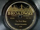 78RPM JAZZ MIDNIGHT SERENADERS BROADWAY 1216