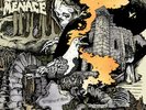 HOODED MENACE effigies of evil LP clear vinyl