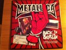 Metallica Back in Berlin 2003 rare red vinyl 2LP + 7inch