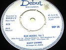 Miles Davis Blue moods Vol 2 EP 45 danish debut DEP 28 records rare jazz LISTEN