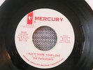 Paramounts I wont share your love Mercury w/d Northern Soul/RnB