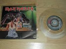 IRON MAIDEN TWILIGHT ZONE CLEAR 7 INCH SINGLE
