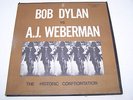 LP BOB DYLAN VS A.J. WEBERMAN, THE HISTORIC CONFRONTATION, FOLKWAYS RECORDS