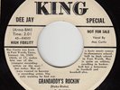 MAC CURTIS - King 4949 (bio DJ) - Grandaddy's Rockin' - 1956 ROCKABILLY PROMO 45