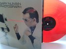 GARY NUMAN , PHOTOGRAPH LP RED VINYL UNPLAYED