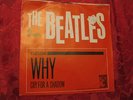 The Beatles  MGM 45 Why and Cry For A Shadow  with sleeve