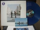 PINK FLOYD Wish You Were Here BLUE VINYL Orig German coloured LP + Card