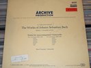 ARCHIV PRODUKTION RED STEREO ARC BACH SUITES FOR CELLO SOLO 1&2 PIERRE FOURNIER