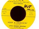 LITTLE RONNIE SESSIONS Keep a Knockin' on Pike Rare Rockabilly 45 Hear