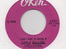 LITTLE RICHARD-I DON'T WANT TO DISCUSS IT-OKEH.