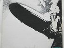 Led Zeppelin I LP with turquoise lettering