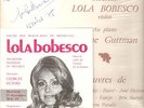 LOLA BOBESCO SIMONE GUTTMAN signed+ program ALPHA LP