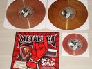 METALLICA - BACK IN BERLIN - NUMBERED 2 x DIRTY CLEAR VINYL LP & 7