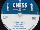 Hear 78 rpm Blues Rocker EDDIE BOYD Drifting b/w Rattin' & Running CHESS 1576