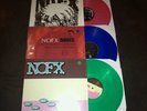 3 NOFX record vinyl LP lots colored Xmas Ribbed Maximum So Long Fat Wreck OOP