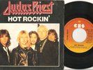 JUDAS PRIEST SINGLE HOT ROCKIN SPAIN UNIQUE COVER 1981