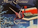 JACKIE GLEASON**MERRY CHRISTMAS**VINTAGE ALBUM COVER CLOCK**
