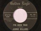 rare R&B Popcorn 45 JANNIE WILLIAMS on GOLDEN EAGLE