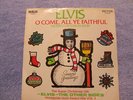 Elvis Presley - Merry Christmas Baby Promo 45 with Picture Sleeve