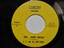 J.C. & The New-Tones, Love-Human Emotion   Conshy Private 60s Garage Psych 45