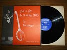 PETE SEEGER How To Play The 5-String Banjo FOLKWAYS LP FI 8303 w/ booklet