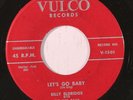 BILLY ELDRIDGE: Let's Go Baby / My Blue Tears (rare rockabilly vinyl 45)