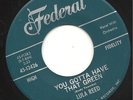 MOD/ R&B Lula Reed - You Gotta Have that Green  LISTEN