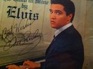 Elvis Presley 'His Hand In Mine' record signed