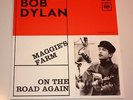 BOB DYLAN RARE 45rpm MAGGIES FARM Swedish PS in near MINT RARE Folk