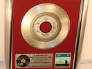 Mike Oldfield, Moonlight Shadow, Single, platin Schallplatte, goldene