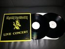 IRON MAIDEN LIVE CONCERT 2LP RARE WHITE LABEL EDITION  LIVE SHOW 
