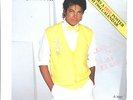 MICHAEL JACKSON - THRILLER - w/ 1984 CALENDAR POSTER SLEEVE - 7