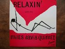 RELAXIN' WITH THE MILES DAVIS QUINTET-Original 1956 Vinyl Esquire-Mint Condition