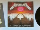 Metallica White Label Master of Puppets Gold Promo LP Record