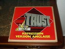 TRUST   LP  REPRESSION   HEAVY METAL PUNK FRANCES VERSION INGLESA (EDIT ESPAÑA)