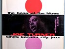 BIG JOE TURNER BOSS OF BLUES RARE'56 ATLANTIC MONO LP BULLS EYE LABEL DG NR MINT