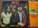 AC/DC - Highway to hell LP  original ORANGE VINYL * German Press. HARD TO FIND 