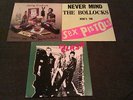 SEX PISTOLS Never Mind The Bollocks & Some Product Carri On THE CLASH vinyl LP