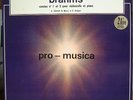 Annlies SCHMIDT DE NEVEU cello / BRAHMS Sonatas - BAM LD 500 063 France RaRe