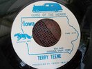 Unplayed TERRY TEENE Curse of the Hearse, Pussy Galore,Garage 45 rpm record Surf