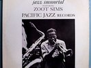 CLIFFORD BROWN W/ZOOT SIMS JAZZ IMMORTAL ULTRA-RARE ORIG'61 PACIFIC JAZZ MONO LP