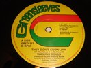 WAILING SOULS THEY DONT KNOW JAH ORIG UK 12' G/SLEEVES